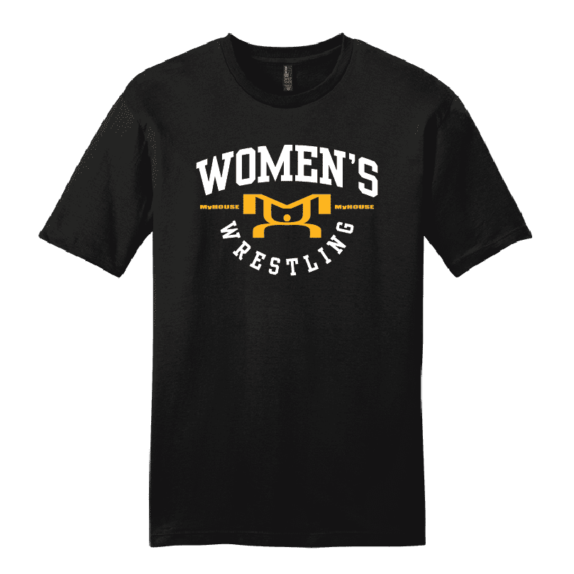 MyHOUSE Women's Wrestling Heat Press Decal T-Shirt - Image 2
