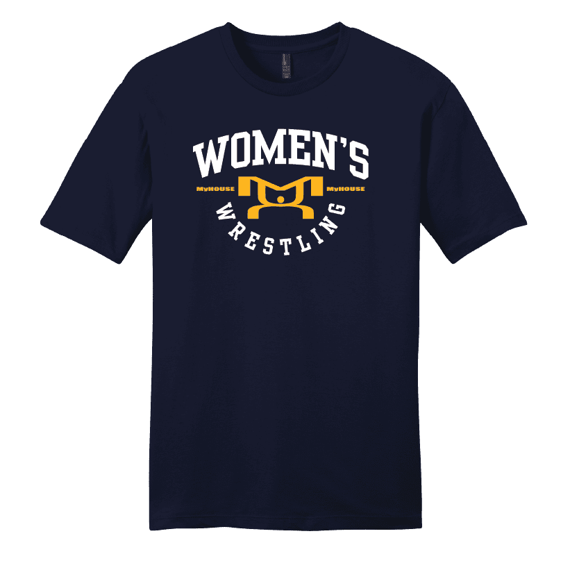 MyHOUSE Women's Wrestling Heat Press Decal T-Shirt - Image 3