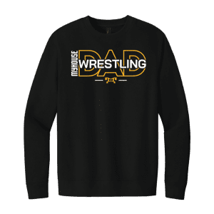 WRESTLING DAD Heat Press Decal Crewneck