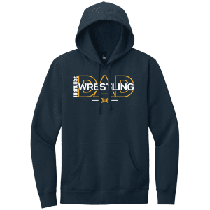 WRESTLING DAD Heat Press Decal Hoodie