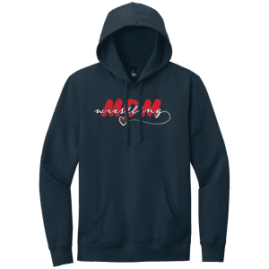 Wrestling Mom Heat Press Decal Hoodie