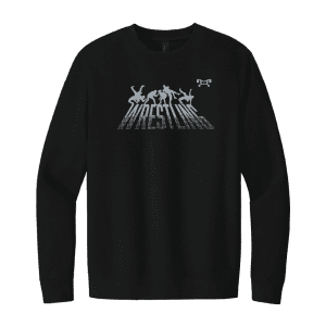 Wrestling Shaddow Heat Press Decal Crewneck