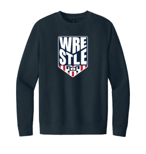 Wrestling Shield Heat Press Decal Crewneck