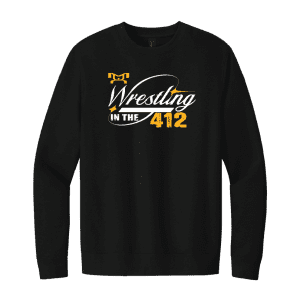 Wrestling in the 412 Heat Press Decal Crewneck