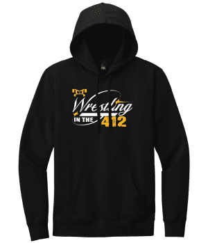 Wrestling in the 412  Heat Press Decal Hoodie