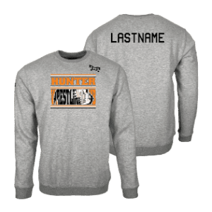 Hunter Wrestling Club MyHOUSE Heat Press Challenger Crewneck