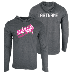 Element Athletics Custom Heat Press Long Sleeve Hoodie T-Shirt