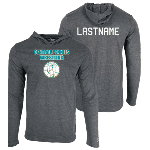 Central Pennies Custom Heat Press Long Sleeve Hoodie T-Shirt