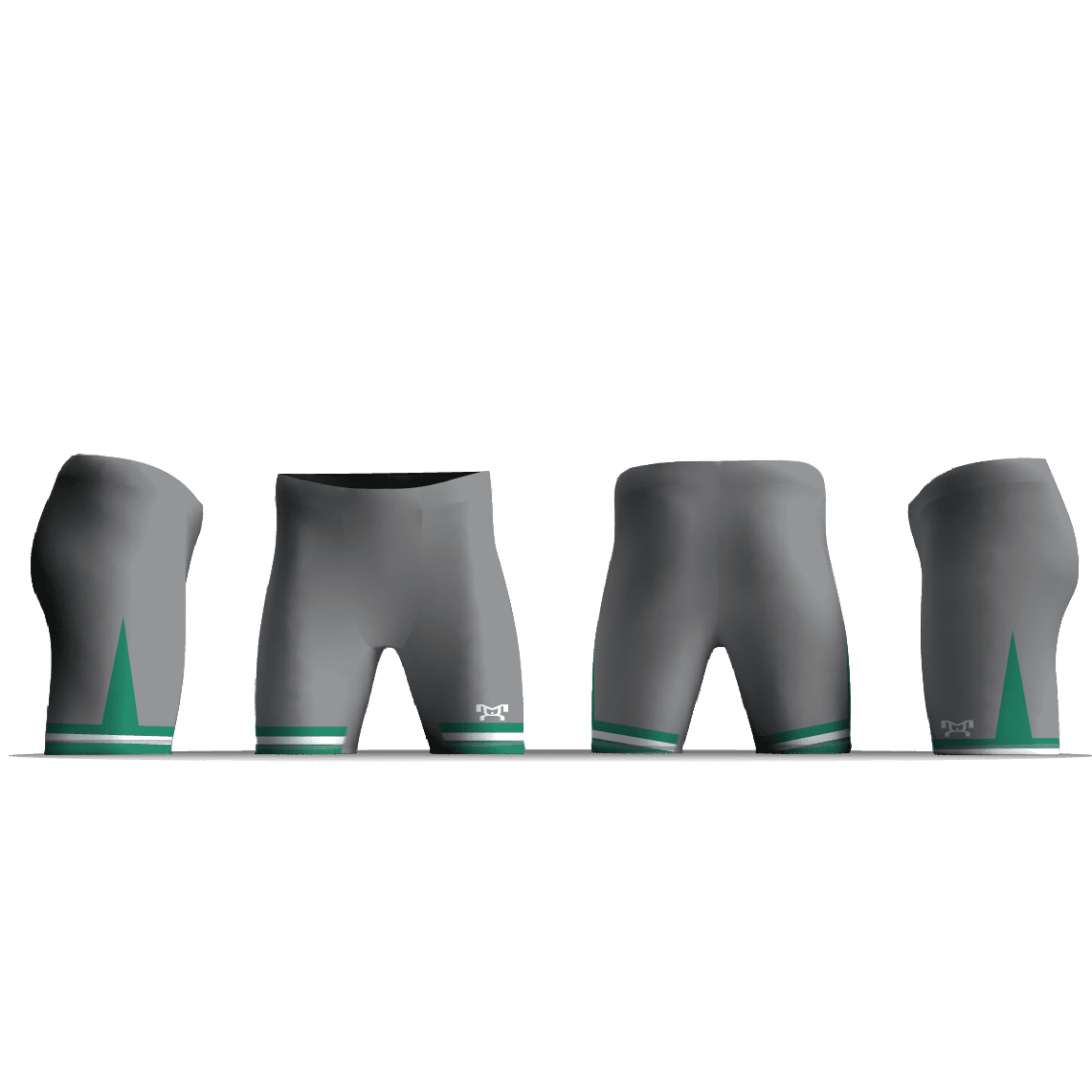 Cary High school medium grey Men's Compression Shorts