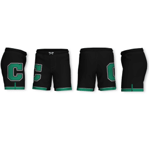 Cary High school Black with C logo Men's 9" Fight Short