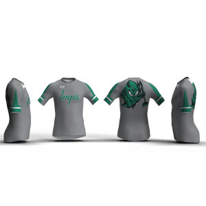 Cary High School Medium Grey Men's Compression Short Sleeve Shirt