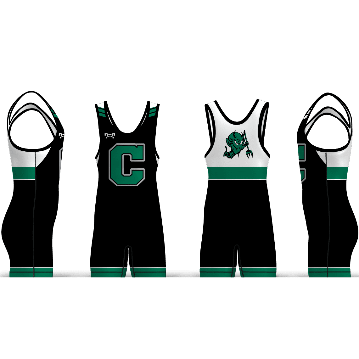 Cary High school Black Singlet with C Logo Men's Singlet