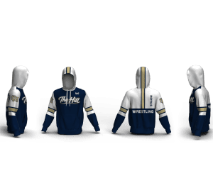 Quartz Hill High School Custom Unisex Sublimated Hoodie