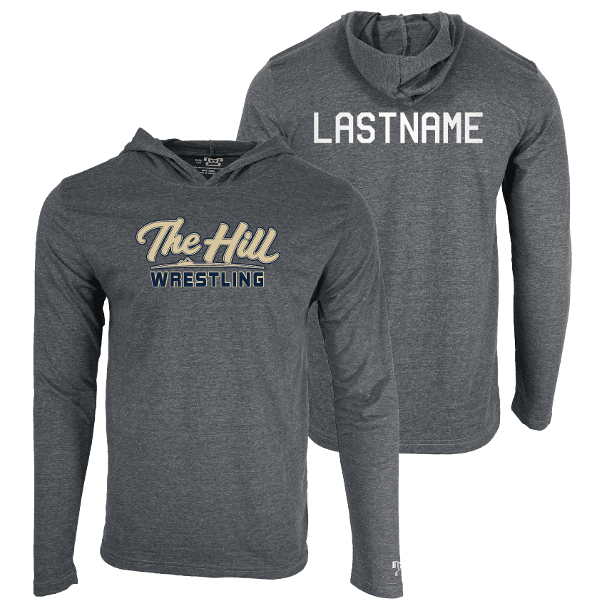 Quartz Hill High School Custom Heat Press Long Sleeve Hoodie T-Shirt
