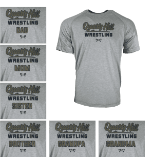 Quartz Hill High School Custom Sublimated Decal T-Shirt