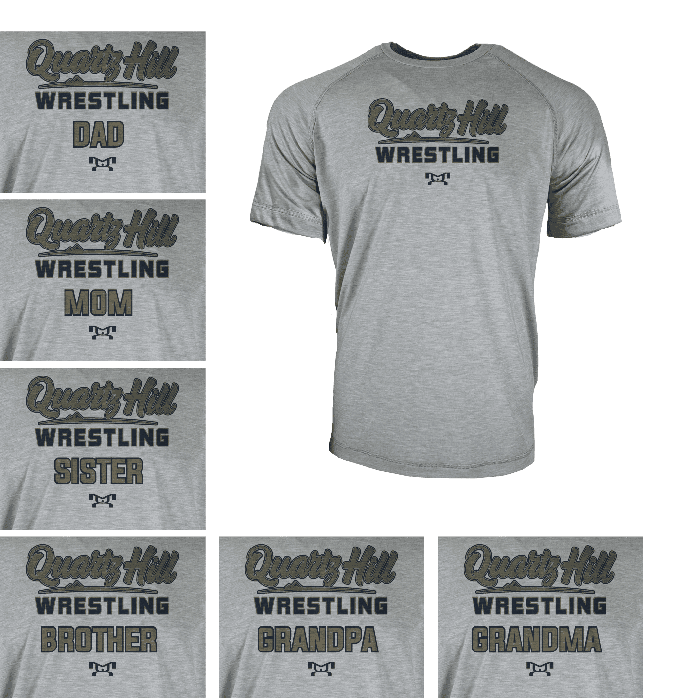 Quartz Hill High School Custom Sublimated Decal T-Shirt