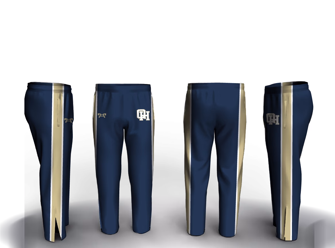 Quartz Hill High School Athletic Pant (Tapered/Zipper)