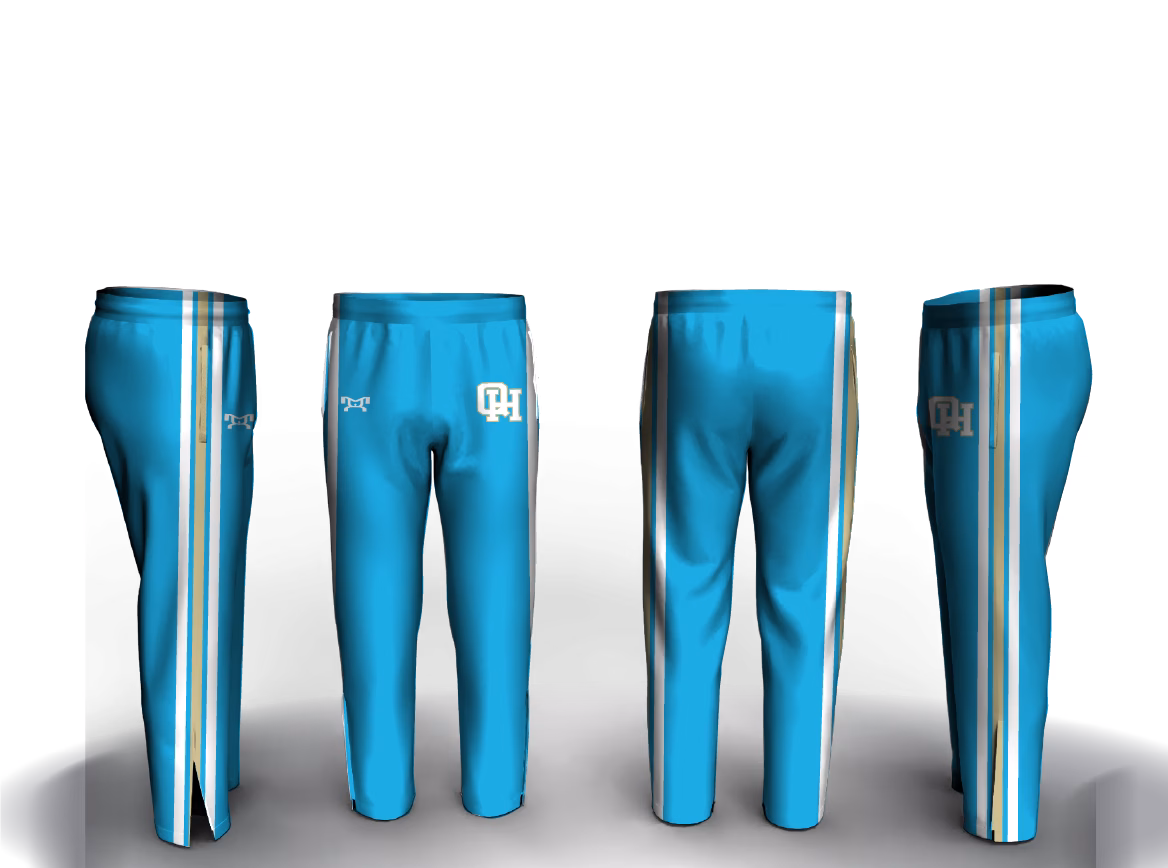 Quartz Hill High School Columbia Athletic Pant (Tapered/Zipper)