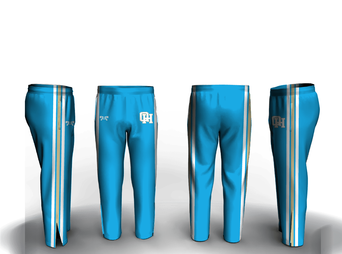 Quartz Hill High School Columbia Athletic Pant (Tapered/Zipper)