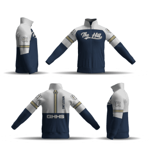 Quartz Hill High School Athletic Full Zip Jacket