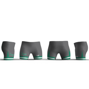 Cary High school dark grey Women's Compression Shorts