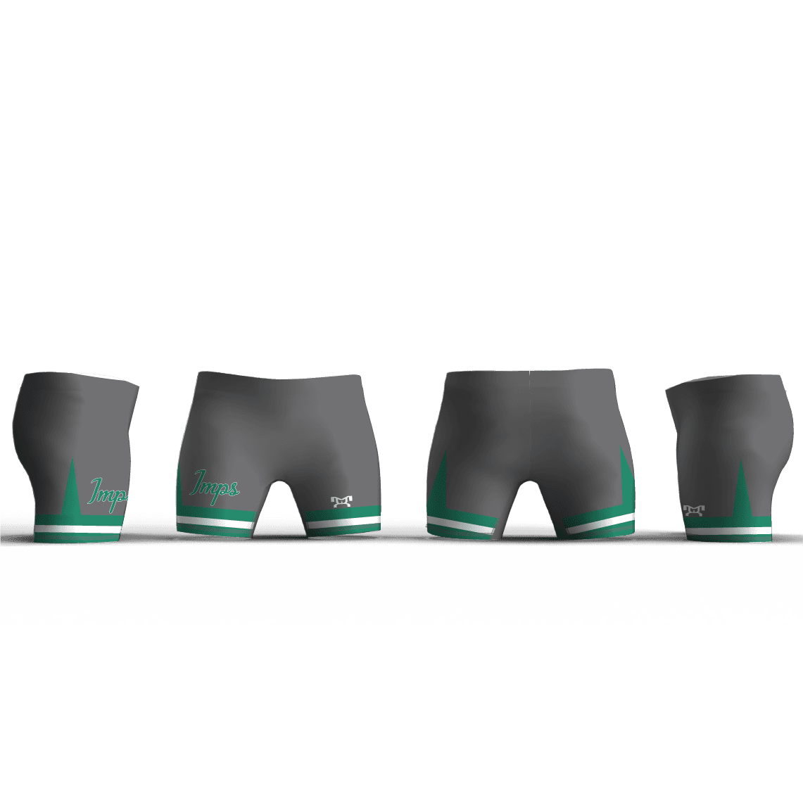 Cary High school dark grey Women's Compression Shorts