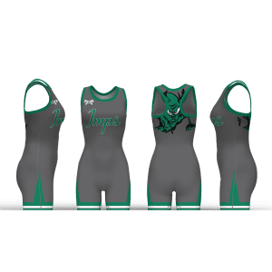 Cary High school dark Grey Women's Racerback Singlet
