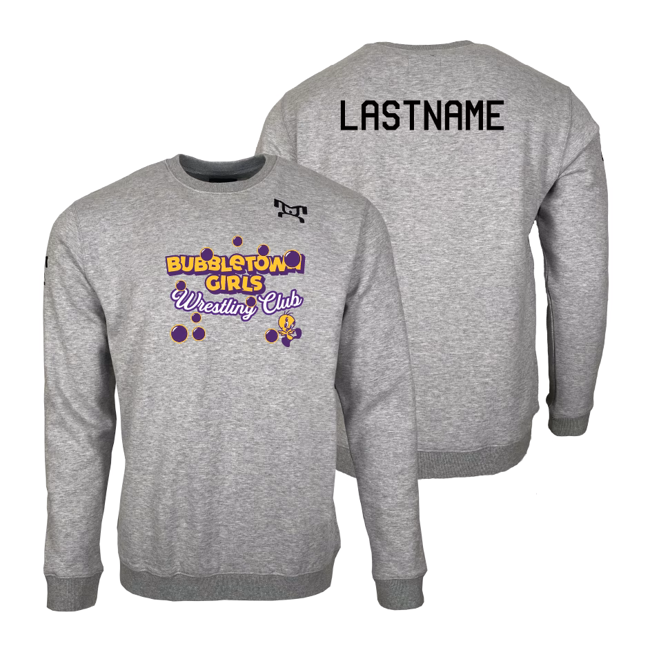 Bubbletown Girls MyHOUSE Heat Press Challenger Crewneck