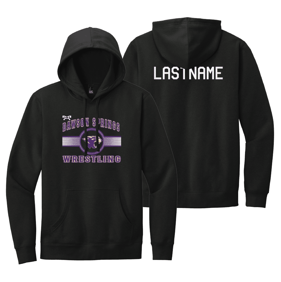 Dawson Springs High School Heat Press Screen Printed Hoodie