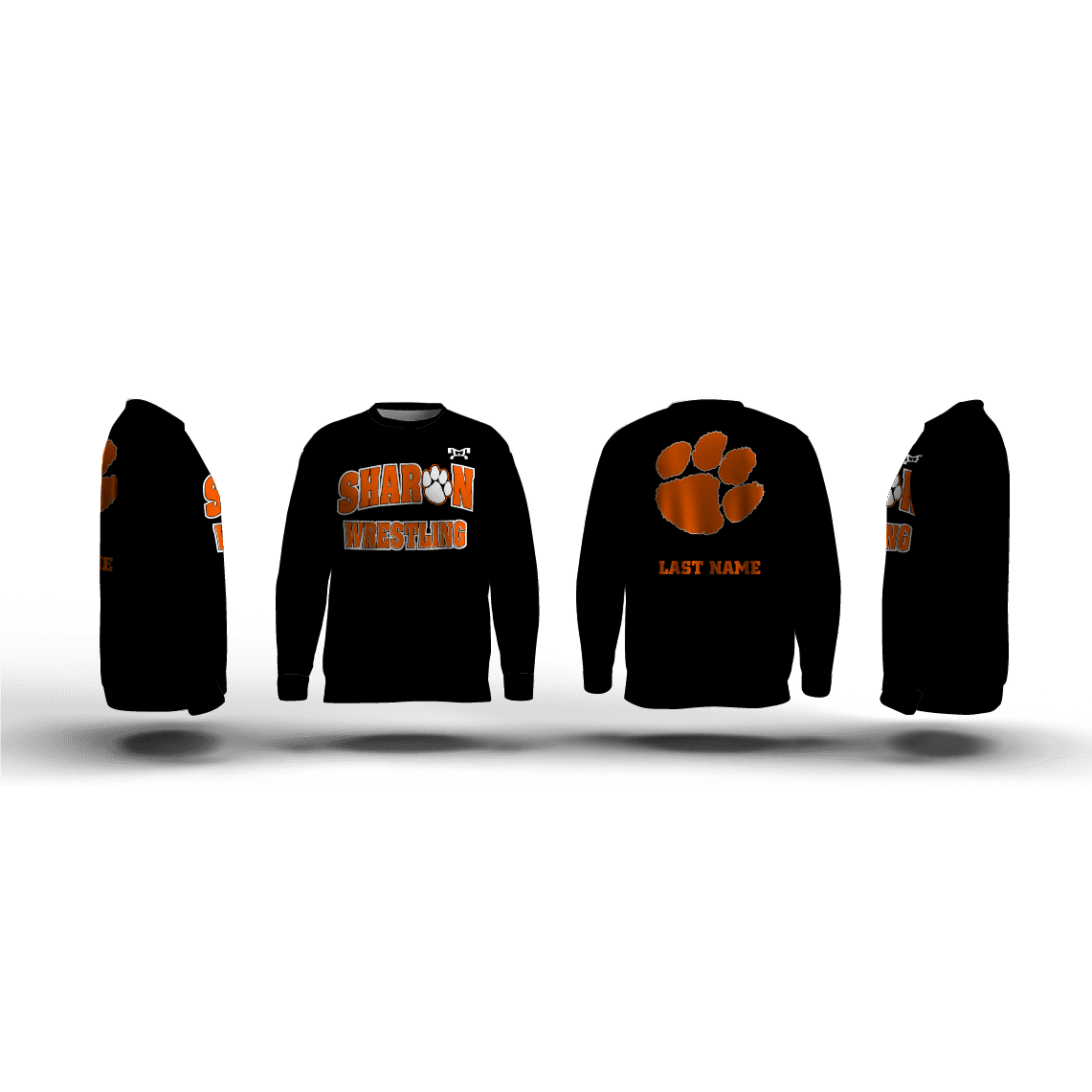 Sharon wrestling Elite Sublimated Crewneck