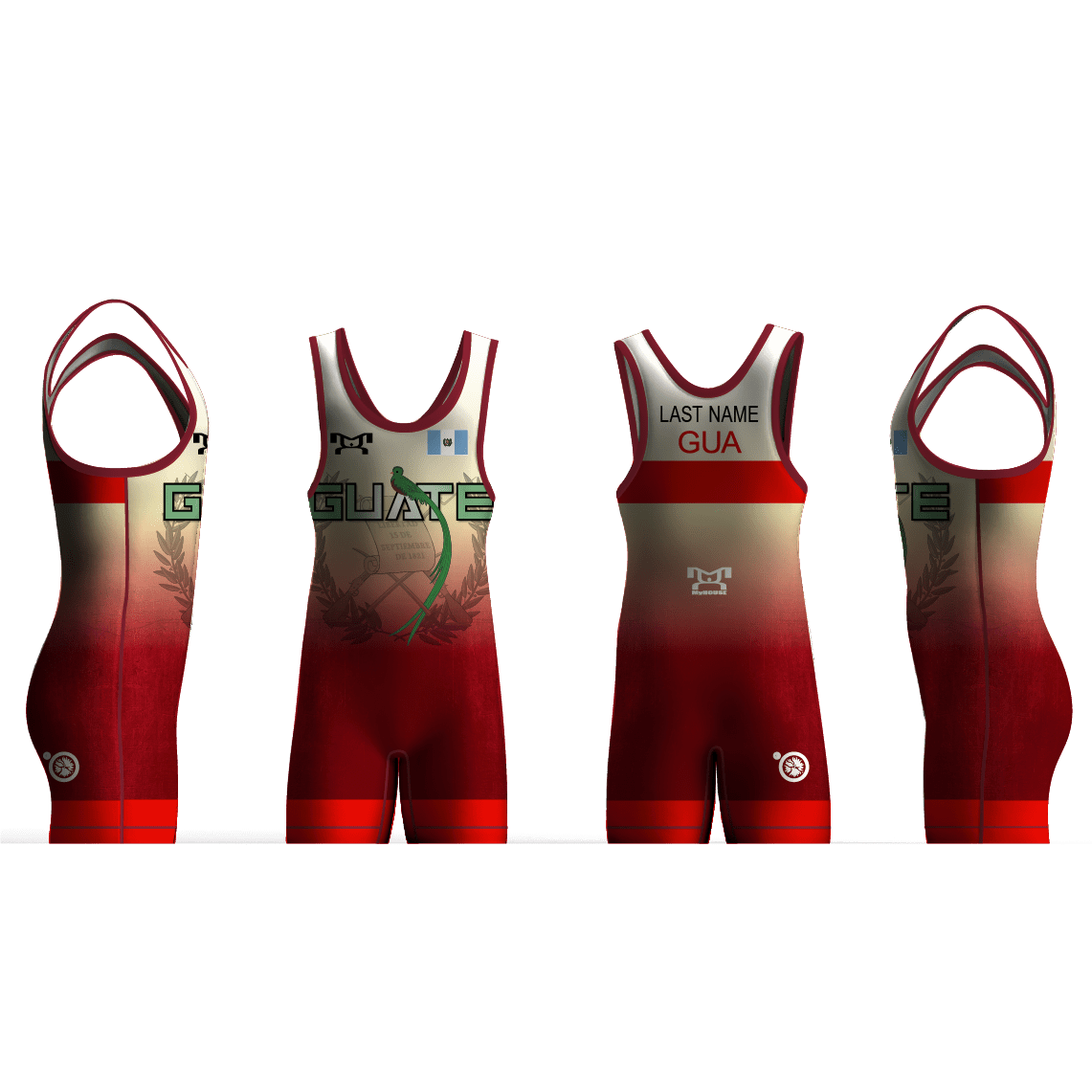 Guatemala Red Freestyle Singlet (pre order)