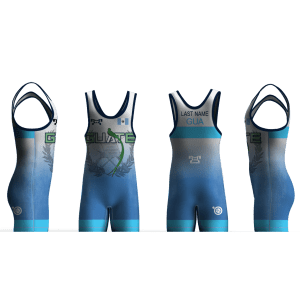 Guatemala Blue Freestyle Singlet (pre order)