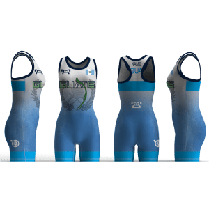 Guatemala Women's Blue Freestyle Singlet (pre order)
