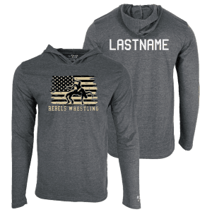 Stewart County High School Custom Heat Press Long Sleeve Hoodie T-Shirt