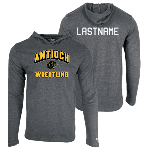 Antioch High School Custom Heat Press Long Sleeve Hoodie T-Shirt