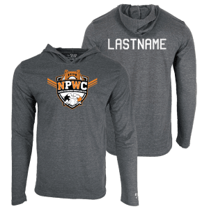 North Pittsburgh Wrestling Club Custom Heat Press Long Sleeve Hoodie T-Shirt
