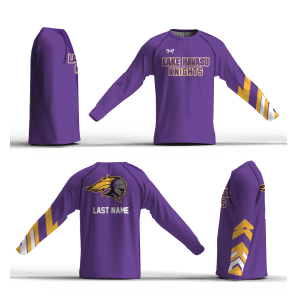 Lake Havasu High School Purple Loose Long Sleeve Dri-Fit