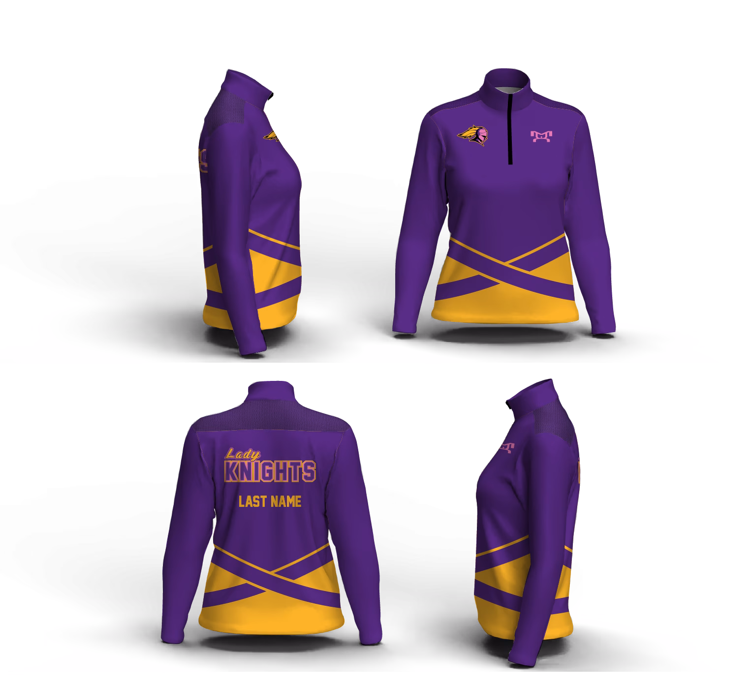 Lake Havasu High School Women's Mid-Weight Quarter Zip