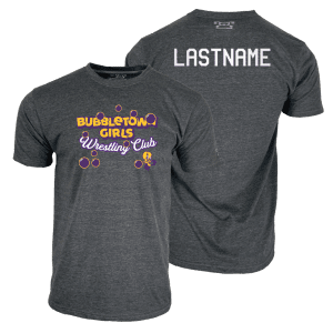 Bubbletown Girls Custom Heat Press Short Sleeve T-Shirt
