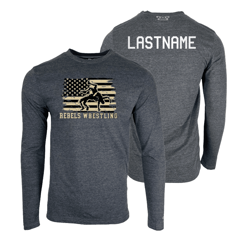 Stewart County High School Custom Heat Press Long Sleeve T-Shirt