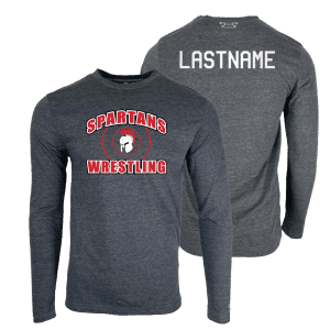Warminster Spartans Custom Heat Press Long Sleeve T-Shirt