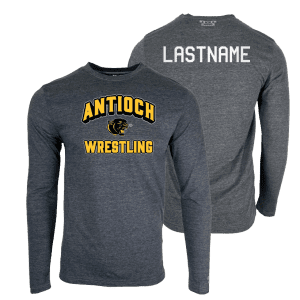 Antioch High School Custom Heat Press Long Sleeve T-Shirt