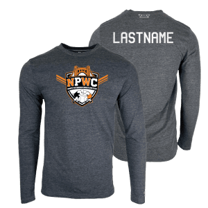 North Pittsburgh Wrestling Club Custom Heat Press Long Sleeve T-Shirt
