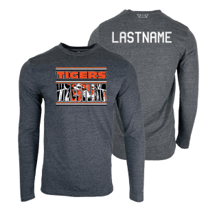 Sharon wrestling Custom Heat Press Long Sleeve T-Shirt