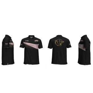 Antioch High School  Pink Men's Custom Polo