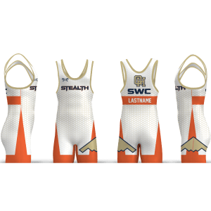 Stealth Wrestling Club ORANGE Men's Singlet