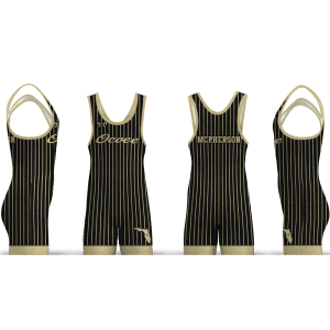 Ocoee Wrestling Vegas pinstripe Men's Singlet