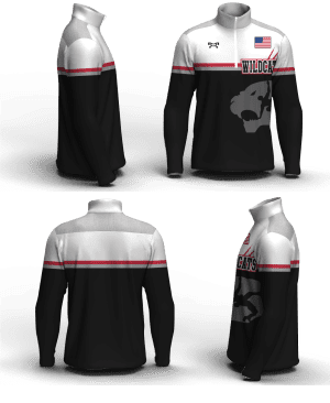 Northwestern Wildcats Youth Wrestling Women's Mid-Weight Quarter Zip