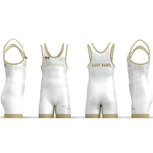 Ocoee Wrestling White Men's Singlet
