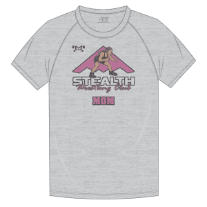 Stealth Wrestling Club PINK Custom Sublimated Decal T-Shirt